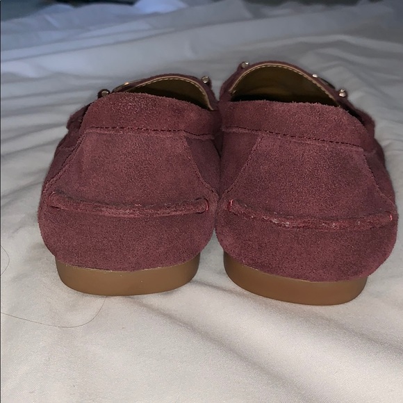 COACH mules in maroon! - Picture 2 of 4